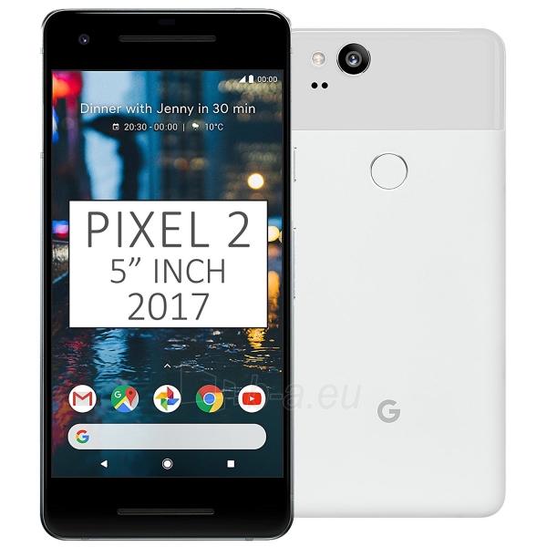 Išmanusis telefonas Google Pixel 2 64GB white (G011A) paveikslėlis 1 iš 4