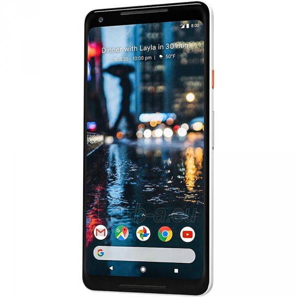 Smart phone Google Pixel 2 XL 64GB black white (G011C) paveikslėlis 1 iš 5