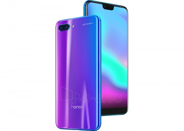 Išmanusis telefonas Huawei Honor 10 Dual 64GB phantom blue (COL-L29) paveikslėlis 1 iš 3