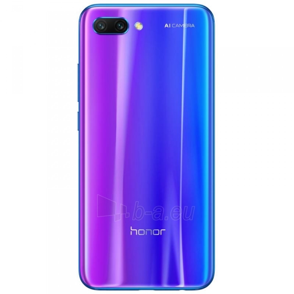 Išmanusis telefonas Huawei Honor 10 Dual 64GB phantom blue (COL-L29) paveikslėlis 2 iš 3
