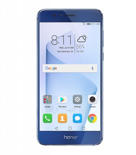 Išmanusis telefonas Huawei Honor 8 64GB Dual sapphire blue paveikslėlis 1 iš 5