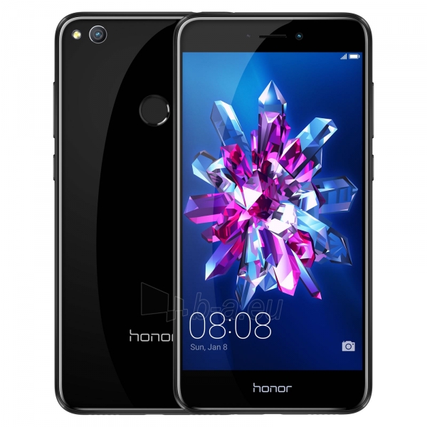 hoofdpijn holte bus Smart phone Huawei Honor 8 Lite 16GB Dual black (PRA-LX1) Cheaper online  Low price | English b-a.eu