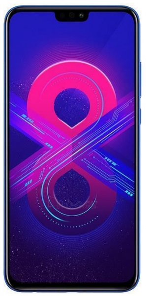 Smart phone Huawei Honor 8X Dual 64GB blue (JSN-L21) paveikslėlis 1 iš 8