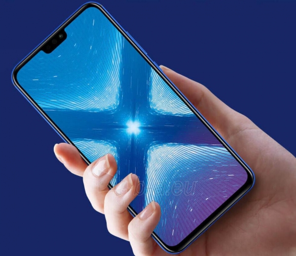 Išmanusis telefonas Huawei Honor 8X Dual 64GB blue (JSN-L21) paveikslėlis 5 iš 8