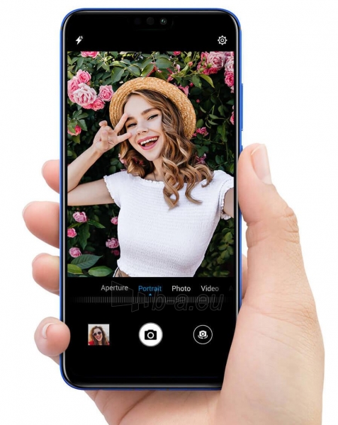 Išmanusis telefonas Huawei Honor 8X Dual 64GB blue (JSN-L21) paveikslėlis 7 iš 8