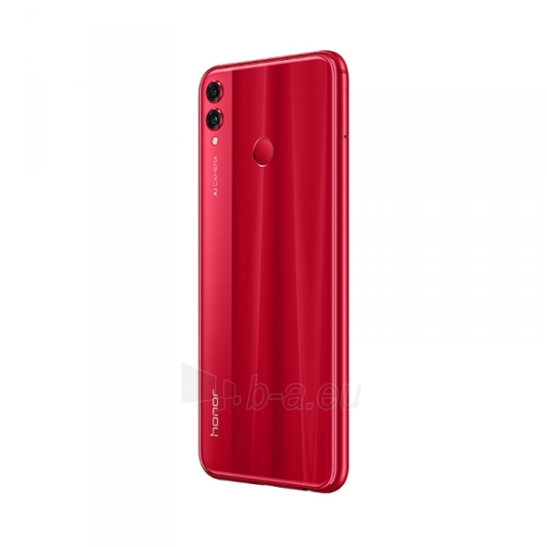 Smart phone Huawei Honor 8X Dual 64GB red (JSN-L21) paveikslėlis 5 iš 6