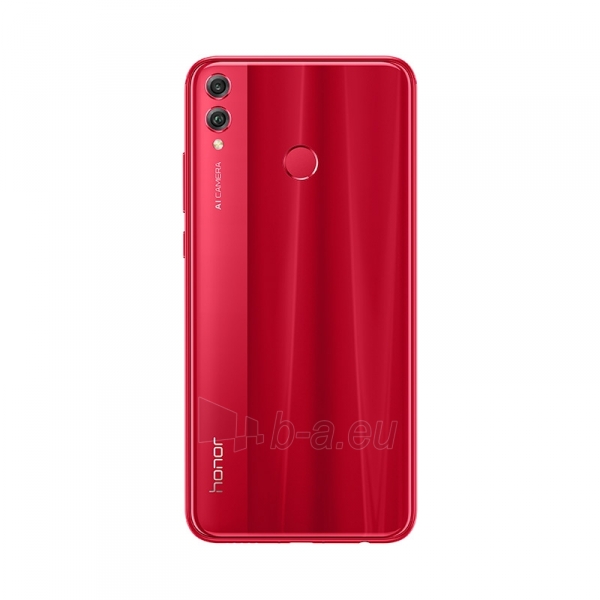 Išmanusis telefonas Huawei Honor 8X Dual 64GB red (JSN-L21) paveikslėlis 6 iš 6