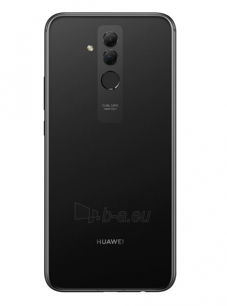 Mobilais telefons Huawei Mate 20 Lite 64GB black (SNE-LX1) paveikslėlis 2 iš 3