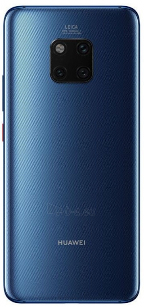 Smart phone Huawei Mate 20 Pro 128GB midnight blue (LYA-L09) paveikslėlis 3 iš 3