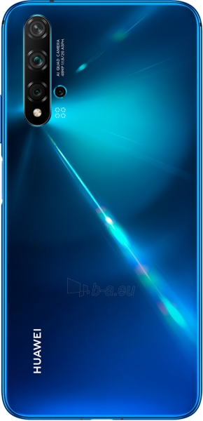 Išmanusis telefonas Huawei Nova 5T Dual 128GB crush blue (YAL-L21) paveikslėlis 2 iš 4