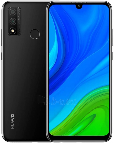 Išmanusis telefonas Huawei P Smart (2020) Dual 128GB midnight black (POT-LX1A) paveikslėlis 1 iš 8