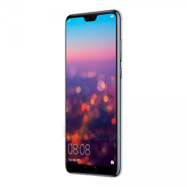 Mobilais telefons Huawei P20 Pro 128GB midnight blue (CLT-L09) paveikslėlis 2 iš 5