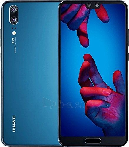 Išmanusis telefonas Huawei P20 Pro 128GB midnight blue (CLT-L09) paveikslėlis 3 iš 5