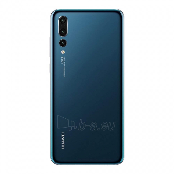 Mobilais telefons Huawei P20 Pro 128GB midnight blue (CLT-L09) paveikslėlis 4 iš 5