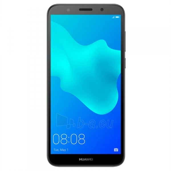 Smart phone Huawei Y5 (2018) 16GB black (DRA-L01) paveikslėlis 1 iš 6