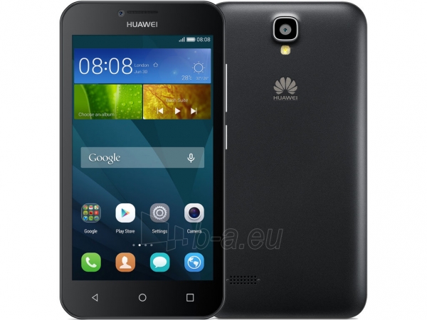 Išmanusis telefonas Huawei Y5 black (Y560-L01) paveikslėlis 1 iš 4
