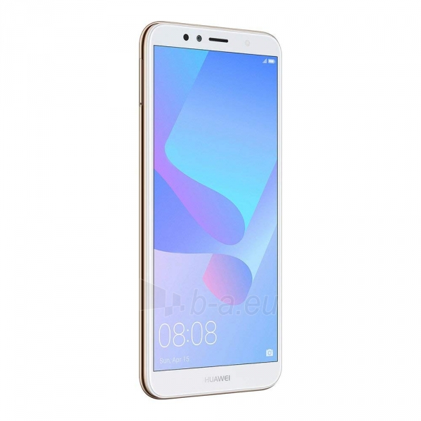 Mobilais telefons Huawei Y6 (2018) Dual 16GB gold (ATU-L21) paveikslėlis 3 iš 6