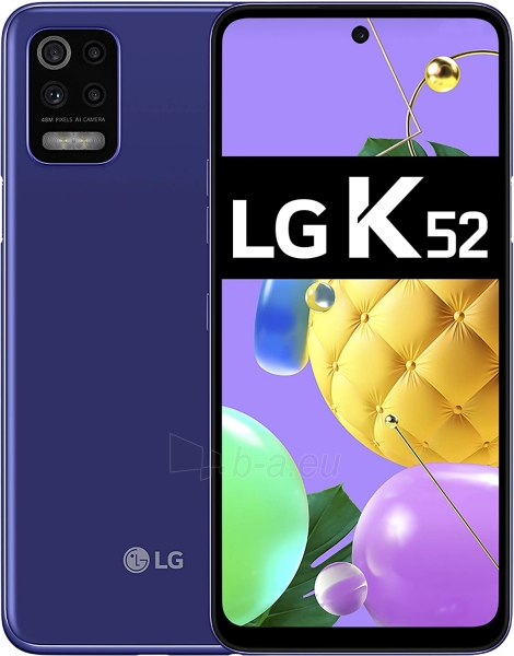 Smart phone LG LM-K520EMW K52 Dual 64GB blue/blue paveikslėlis 1 iš 7