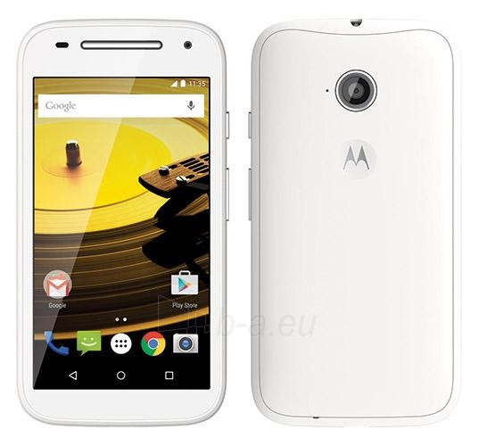 Smart phone Motorola Moto E XT1524 LTE white USED paveikslėlis 2 iš 4