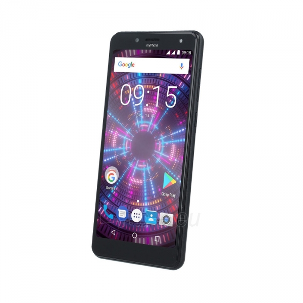 Smart phone MyPhone FUN 18x9 Dual black paveikslėlis 2 iš 5