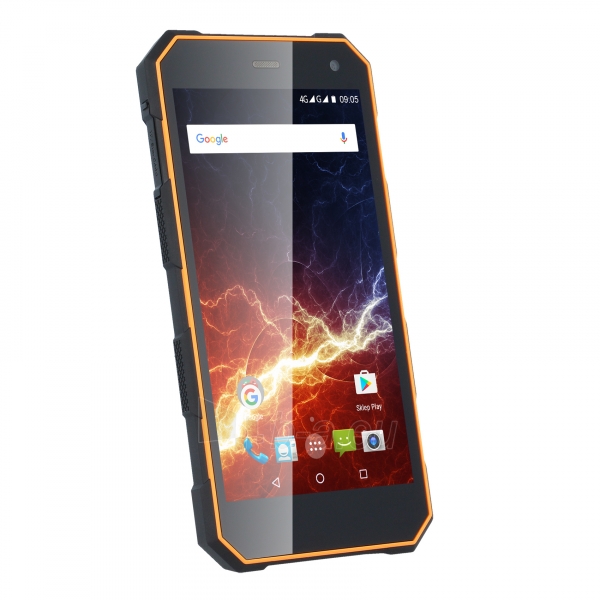 Mobilais telefons MyMobilais telefons HAMMER Energy Dual black/orange paveikslėlis 5 iš 5