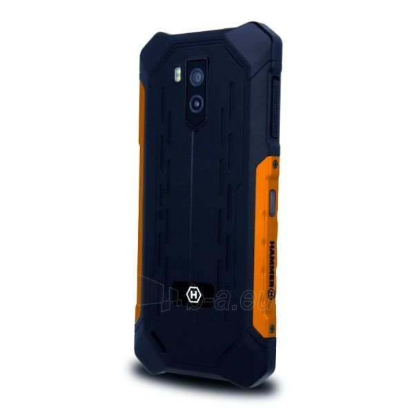 Išmanusis telefonas MyPhone Hammer Iron 3 Dual orange Extreme Pack paveikslėlis 3 iš 4