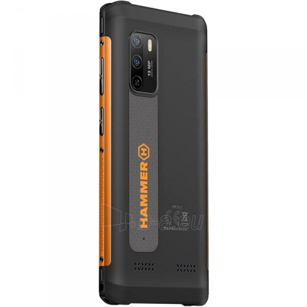 Išmanusis telefonas MyPhone Hammer Iron 4 Dual Orange paveikslėlis 5 iš 10