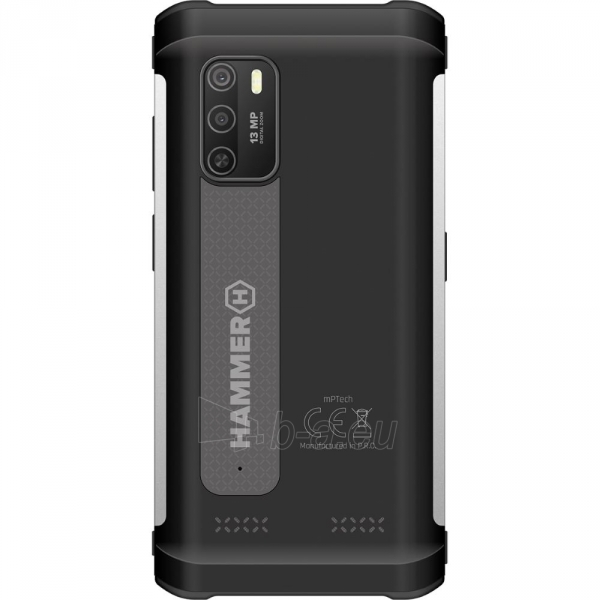 Išmanusis telefonas MyPhone Hammer Iron 4 Dual silver Extreme pack paveikslėlis 3 iš 10