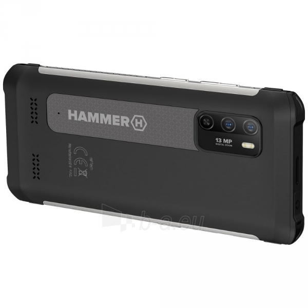 Išmanusis telefonas MyPhone Hammer Iron 4 Dual silver Extreme pack paveikslėlis 2 iš 10
