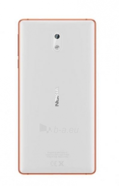 Išmanusis telefonas Nokia 3 Dual copper white 16GB paveikslėlis 5 iš 5