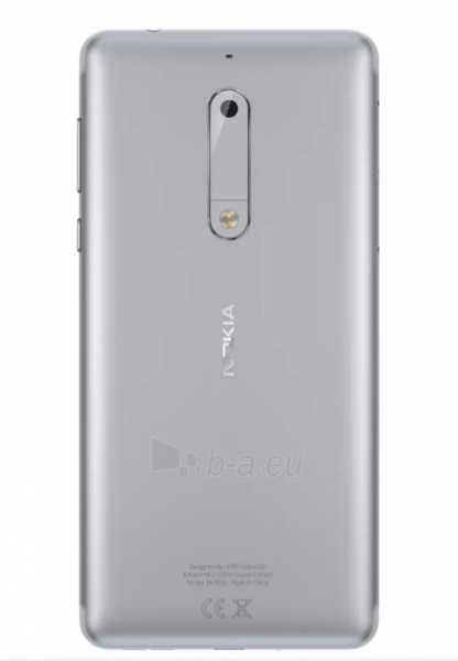 Išmanusis telefonas Nokia 5 Dual silver 16GB paveikslėlis 5 iš 5