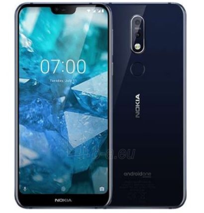 Mobilais telefons Nokia 7.1 Dual 64GB blue paveikslėlis 1 iš 6