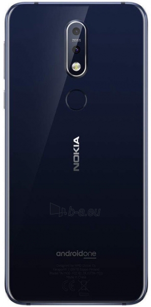Mobilais telefons Nokia 7.1 Dual 64GB blue paveikslėlis 3 iš 6