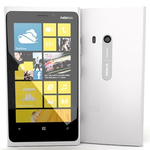 Išmanusis telefonas Nokia 920.1 Lumia white Windows Phone Naudotas (grade:A) paveikslėlis 1 iš 1