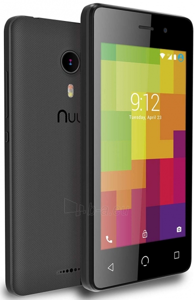 Išmanusis telefonas Nuu Mobile A1+ Dual black paveikslėlis 2 iš 6
