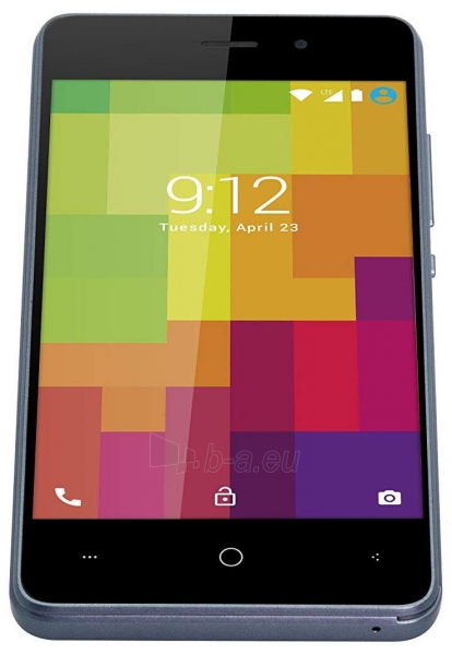 Išmanusis telefonas Nuu Mobile A1+ Dual black paveikslėlis 4 iš 6