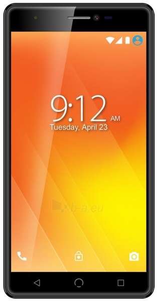 Smart phone Nuu Mobile M3 Dual 32GB black paveikslėlis 1 iš 6