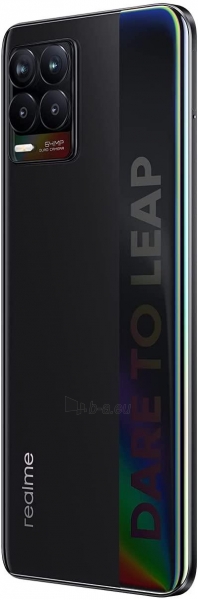 Mobilais telefons Realme 8 Dual 4+64GB punk black (RMX3085) paveikslėlis 3 iš 7