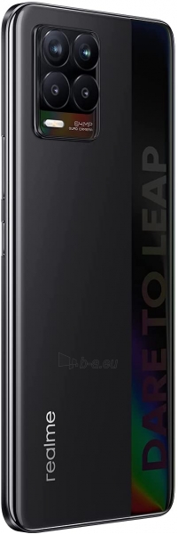 Mobilais telefons Realme 8 Dual 6+128GB cyber black (RMX3085) paveikslėlis 2 iš 7