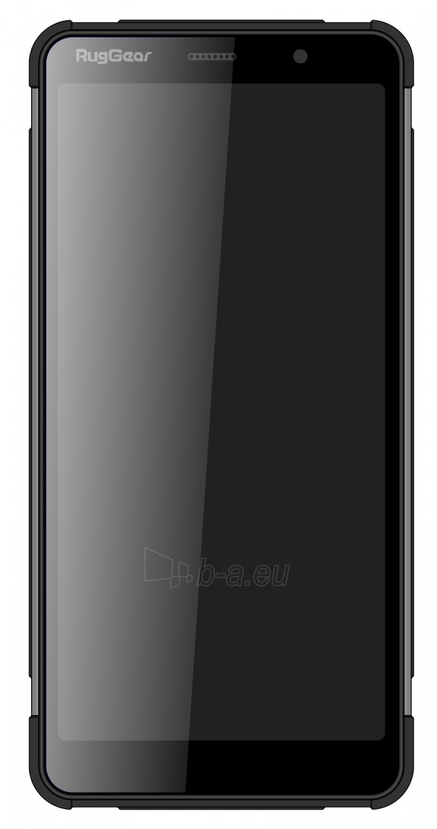 Smart phone RugGear RG850 Dual black paveikslėlis 1 iš 10