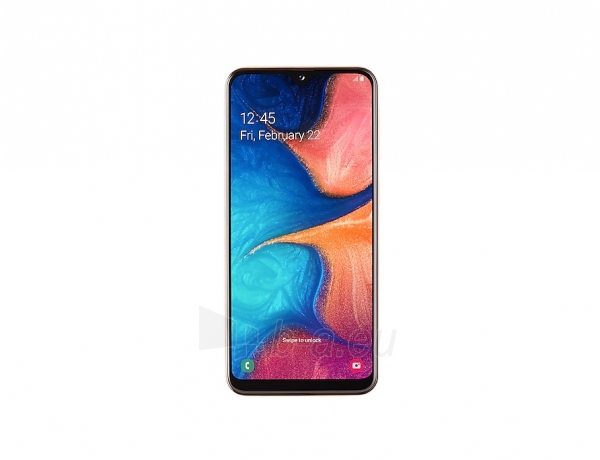 Mobilais telefons Samsung A202F/DS Galaxy A20e Dual 32GB coral orange paveikslėlis 1 iš 4