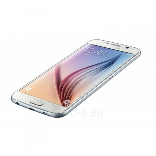 Mobilais telefons Samsung G920F Galaxy S6 32GB white Used (Grade:B) paveikslėlis 4 iš 5