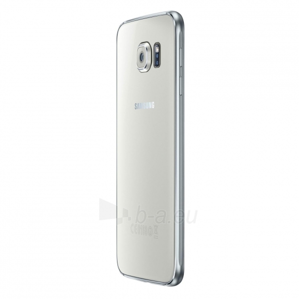 Mobilais telefons Samsung G920F Galaxy S6 32GB white Used (Grade:B) paveikslėlis 5 iš 5