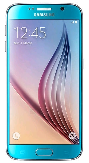 Išmanusis telefonas Samsung G920FD Galaxy S6 Duos blue 32gb Naudotas bez 3,4G tikai 2G paveikslėlis 1 iš 3