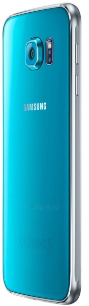 Išmanusis telefonas Samsung G920FD Galaxy S6 Duos blue 32gb Naudotas bez 3,4G tikai 2G paveikslėlis 3 iš 3
