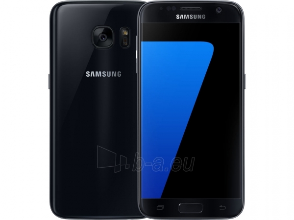 Išmanusis telefonas Samsung G930F Galaxy S7 black 32gb paveikslėlis 1 iš 5
