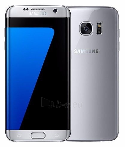 Smart phone Samsung G935F Galaxy S7 EDGE 32GB silver titanium paveikslėlis 1 iš 5