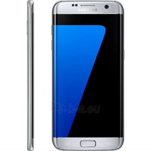 Smart phone Samsung G935F Galaxy S7 EDGE 32GB silver titanium paveikslėlis 2 iš 5