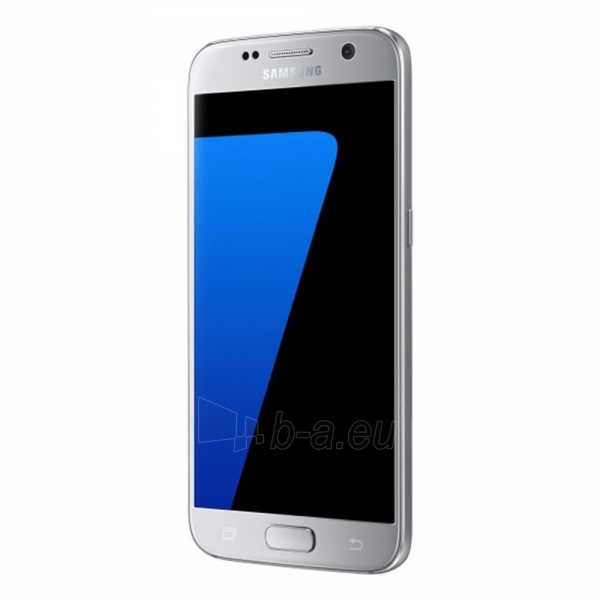 Smart phone Samsung G935F Galaxy S7 EDGE 32GB silver titanium paveikslėlis 4 iš 5