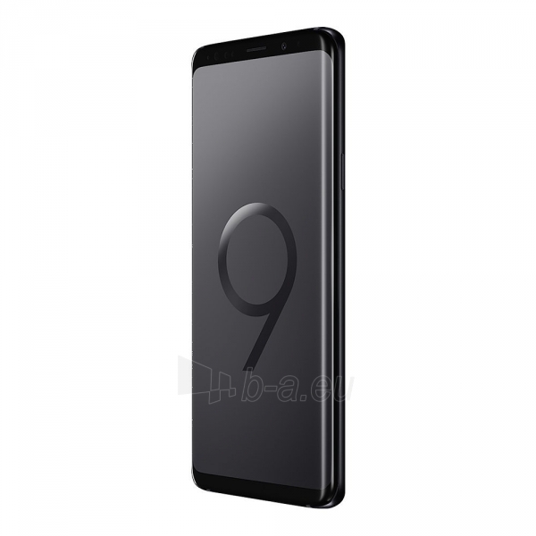 Išmanusis telefonas Samsung G965F/DS Galaxy S9+ Dual 64GB midnight black paveikslėlis 2 iš 6